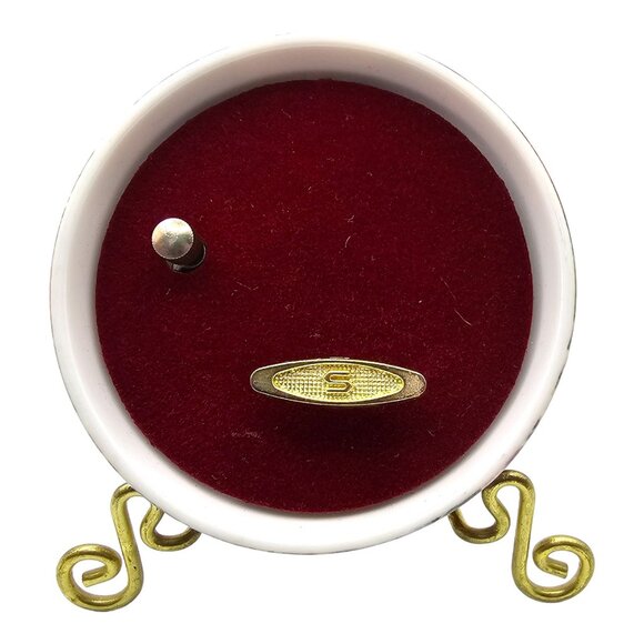 Ruby-Throated Hummingbird Music Box Lena Liu Ardleigh-Elliott Waltz of Flowers - Picture 9 of 12